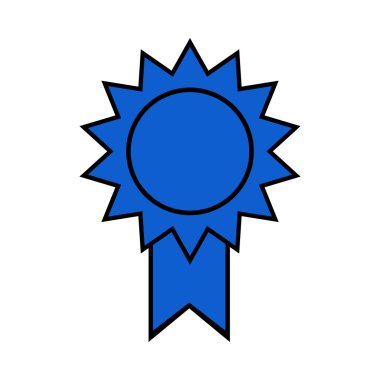 Ödül şerit vektör simgesi