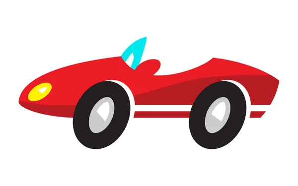 Kabriolet sportovní automobil vektorové ikony — Stockový vektor