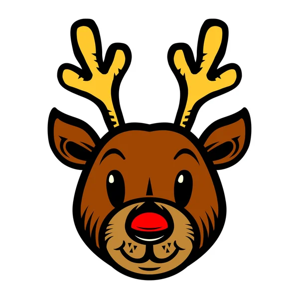 Christmas Reindeer vector cartoon