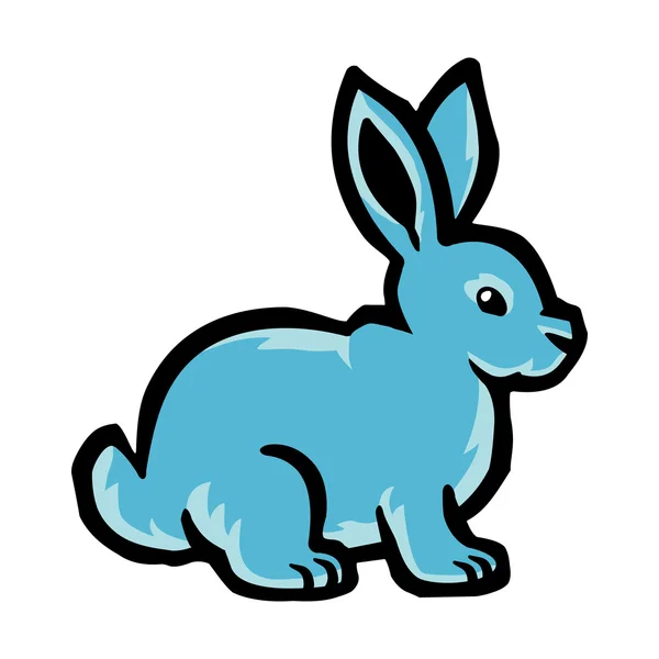 Векторная икона кролика — стоковый вектор