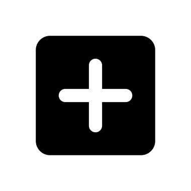 Artı işareti vektör simgesi çapraz