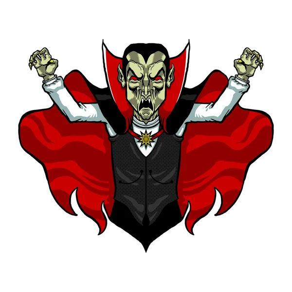 Vampyr Dracula vektor icon — Stock vektor