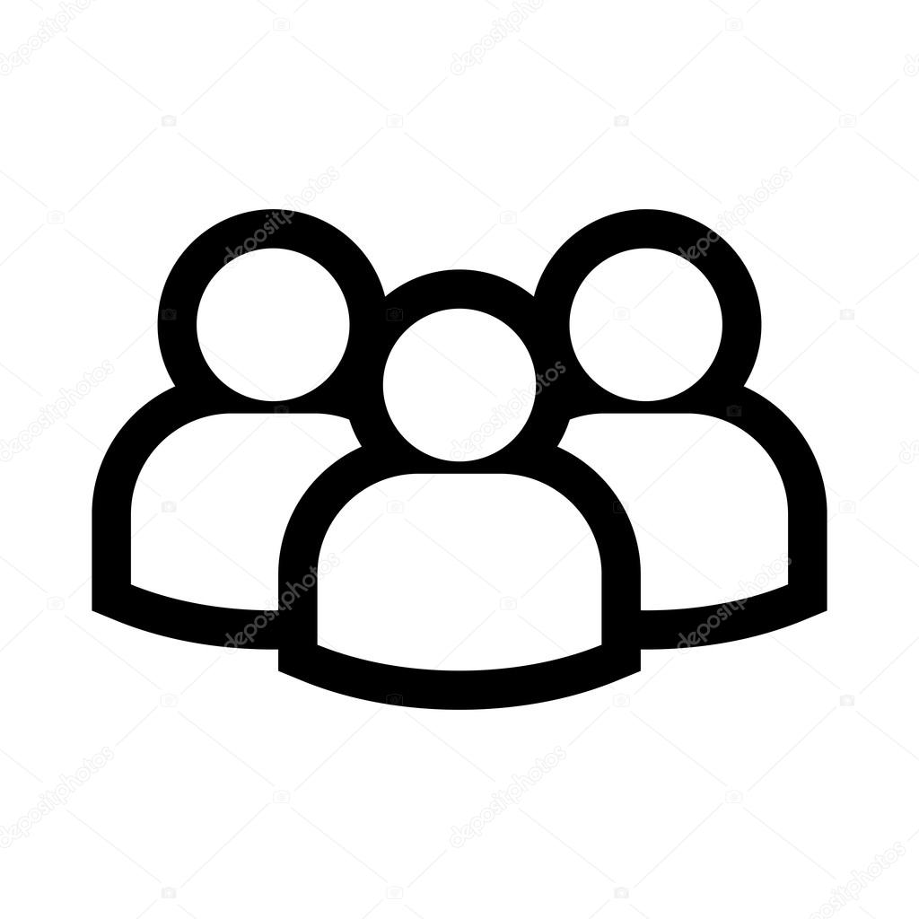 User Icon Team People Vector Icon