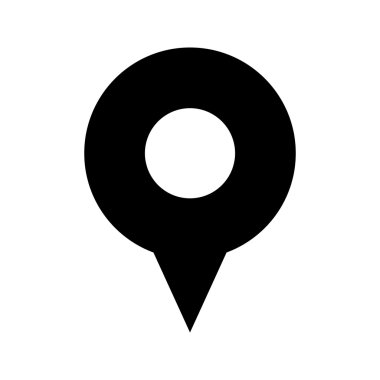 Konumu seyahat Geo PIN vektör simgesi