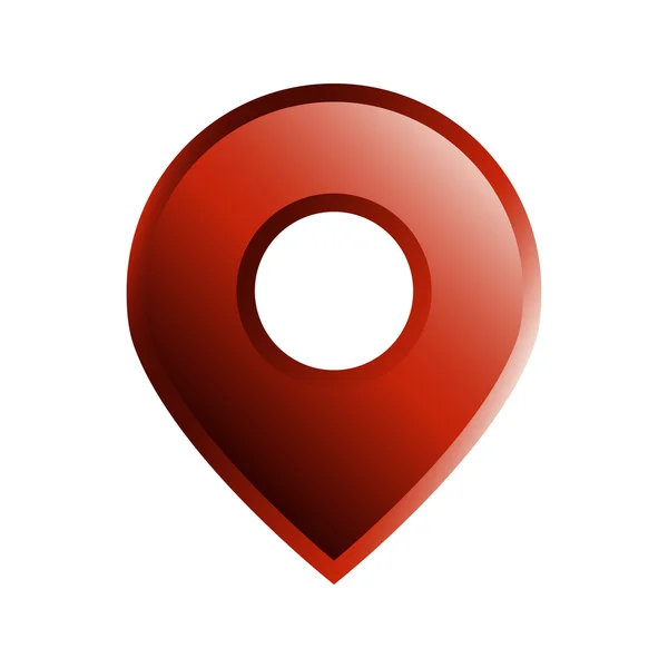 Location Travel Geo Pin Vector Icon — Stock Vector