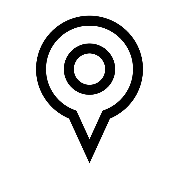 Brookhaven Location Pin New York Gps Ilustração do Vetor