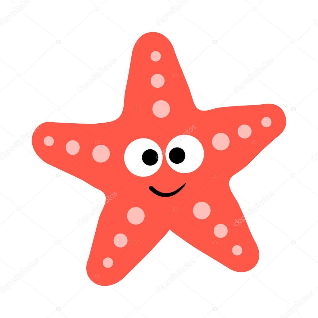 Beach Starfish Sea Life Vector Icon