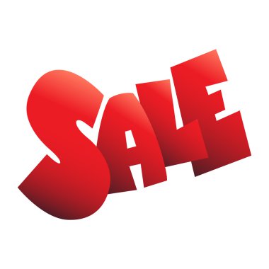 Metin rozet işareti vektör alışveriş Satılık