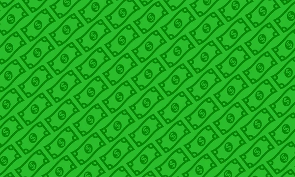 Geld Cash valuta papier dollarbiljet vector pictogram — Stockvector