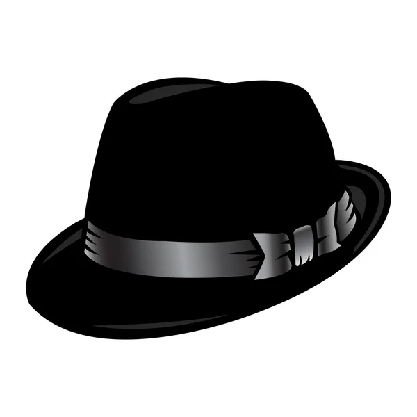 Fedora şapka vektör simgesi