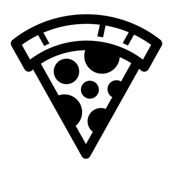 Ikona wektora pizzy — Wektor stockowy