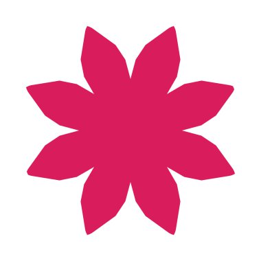 Çiçek bitki vektör simgesi