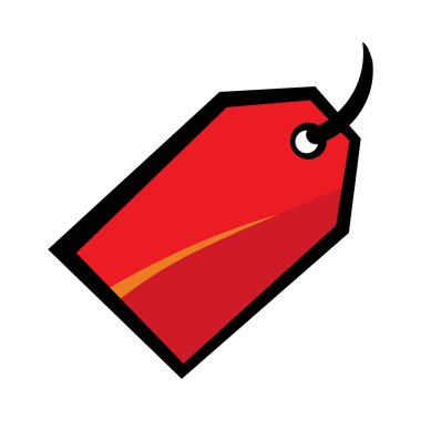 Fiyat etiketi Satılık vektör simgesi