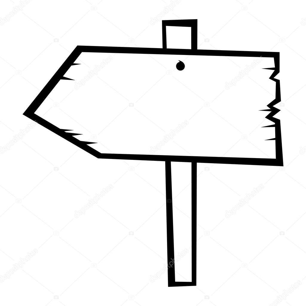 Old Road Signs Clipart