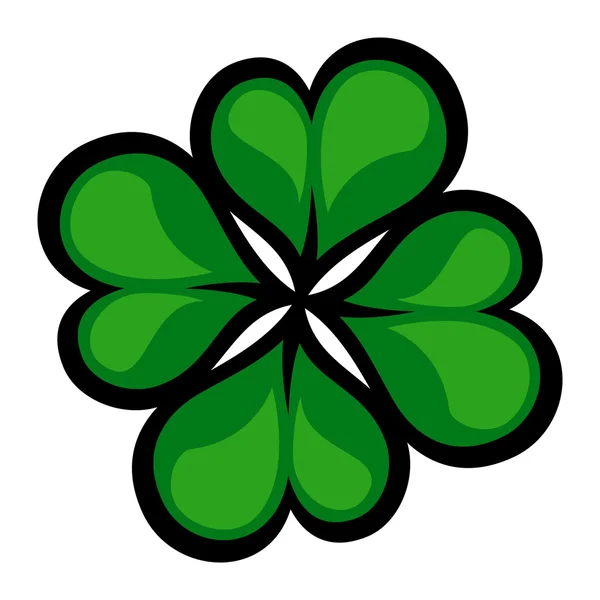Lucky Four Leaf Clover Stock Vector Image by ©briangoff #99818128 Lucky Four Leaf Clover Stock Vector Image by ©briangoff #99818128