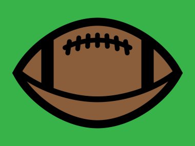 Futbol vektör simgesi