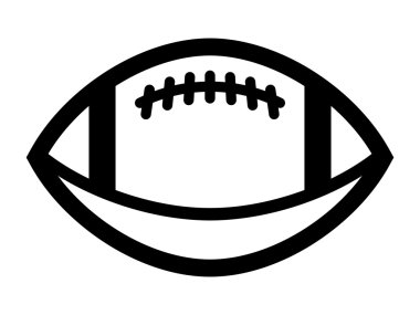 Futbol vektör simgesi