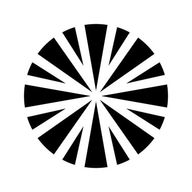 Güneş vektör simgesi