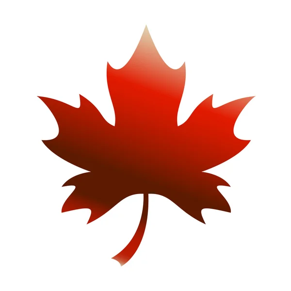 Maple Leaf Vector Icon Stock Vector by ©briangoff 99821204