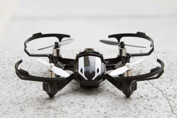Drone quadricottero Immagine Stock