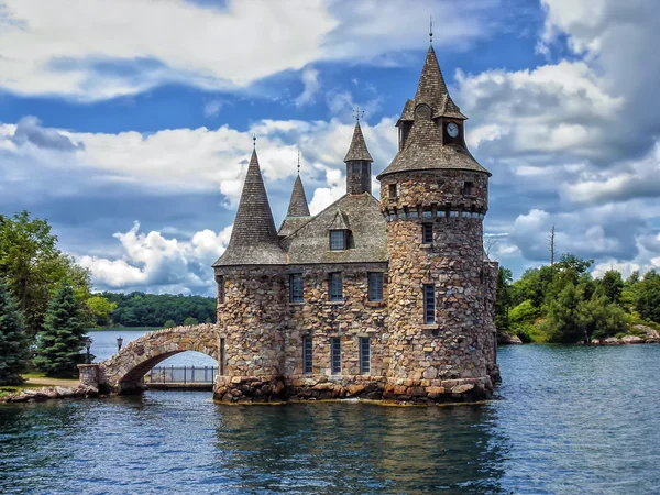 Power House of the Boldt Castle di Ontario Lake, Kanada — Stok Foto