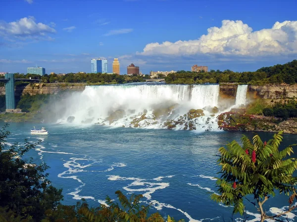 Niagara falls from Canada — Stock Photo, Image