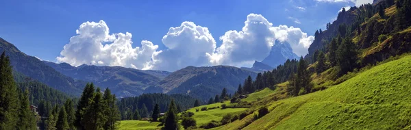 瑞士马特宏峰景观 — 图库照片