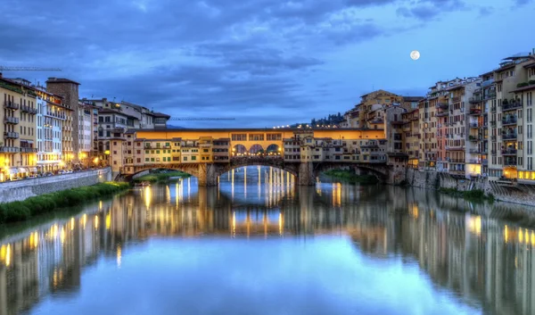 Ponte vecchio, Florença, Florença, Itália — Fotografia de Stock