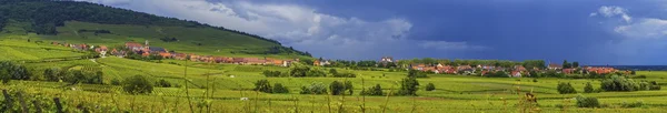 Alsace krajina ve dne — Stock fotografie