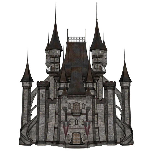 Castle - 3D render — Stock Photo, Image