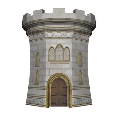 Kale kule - 3d render