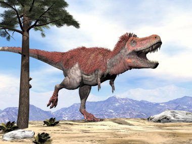 Tarbosaurus dinazoru - 3D görüntüleme