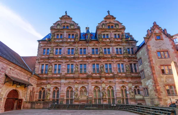 Interiror architecture of Heidelberg ruin castle, Germany Stock Picture