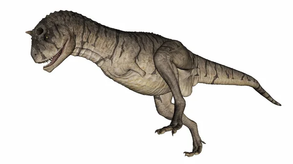 Δεινόσαυρος Carnotaurus - 3D render — Φωτογραφία Αρχείου