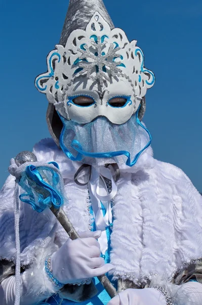 Portrait at the carnival in Annecy, France — Stock Photo, Image