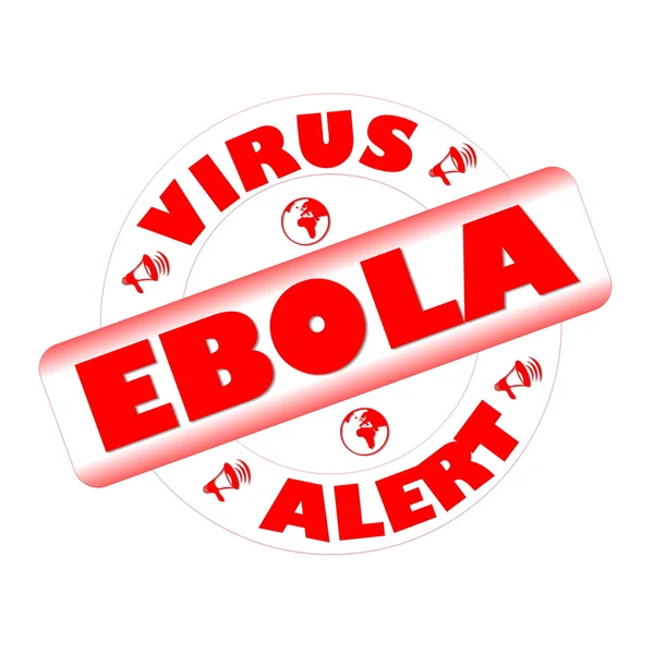 Ebola stamp — Stock Photo, Image