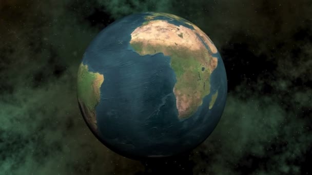 Seamless looping earth - 3D render — Stock Video