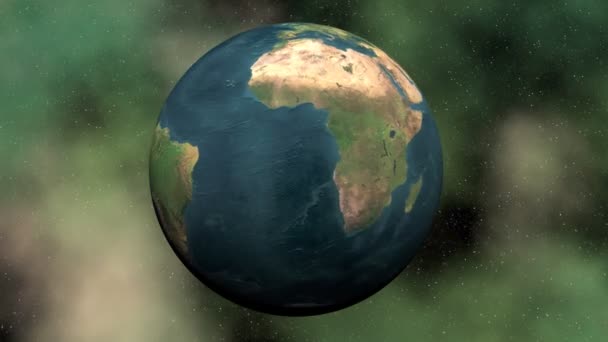 Seamless looping earth - 3D render — Stock Video