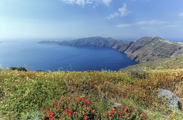 Ostrov Santorini, sever, Řecko — Stock fotografie