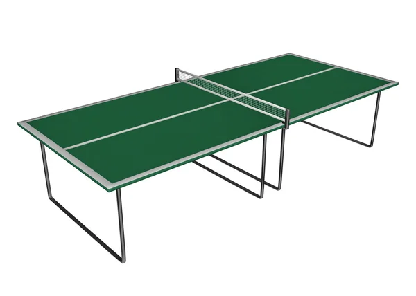 Pingpongasztal - 3d render — Stock Fotó