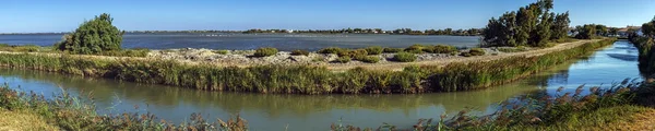 Sea channel, Camargue, France — Stock Photo, Image