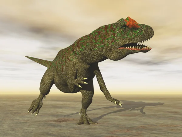 Allosaurus dinozor - 3d render — Stok fotoğraf