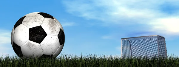 Soccer ball - 3D render — Stock Photo, Image