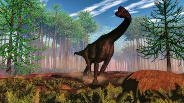 Brachiosaurus dinazoru - 3D görüntüleme