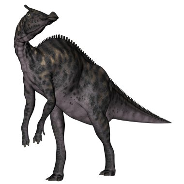Saurolophus dinozor - 3d render