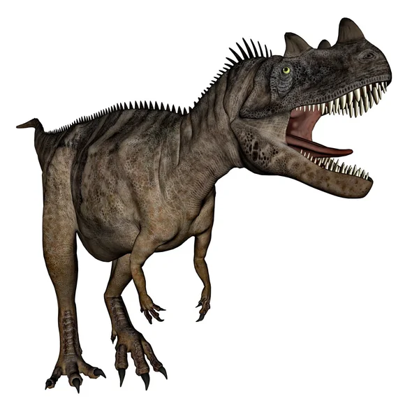 Динозавр цератозавра - 3D рендеринг — стоковое фото