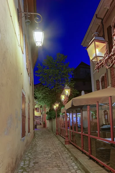 Annecy old city street, Francia, HDR —  Fotos de Stock