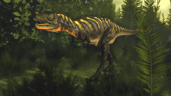 Aucasaurus dinosaurie - 3d render — Stockfoto