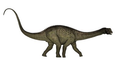 Uberabatitan dinozor - 3d render
