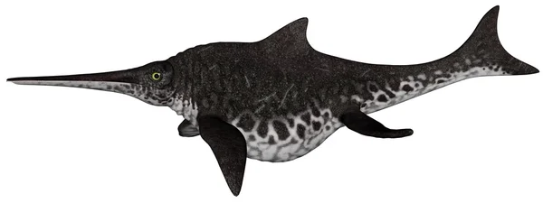Риба динозаврів Шеймура - 3D рендеринг — стокове фото